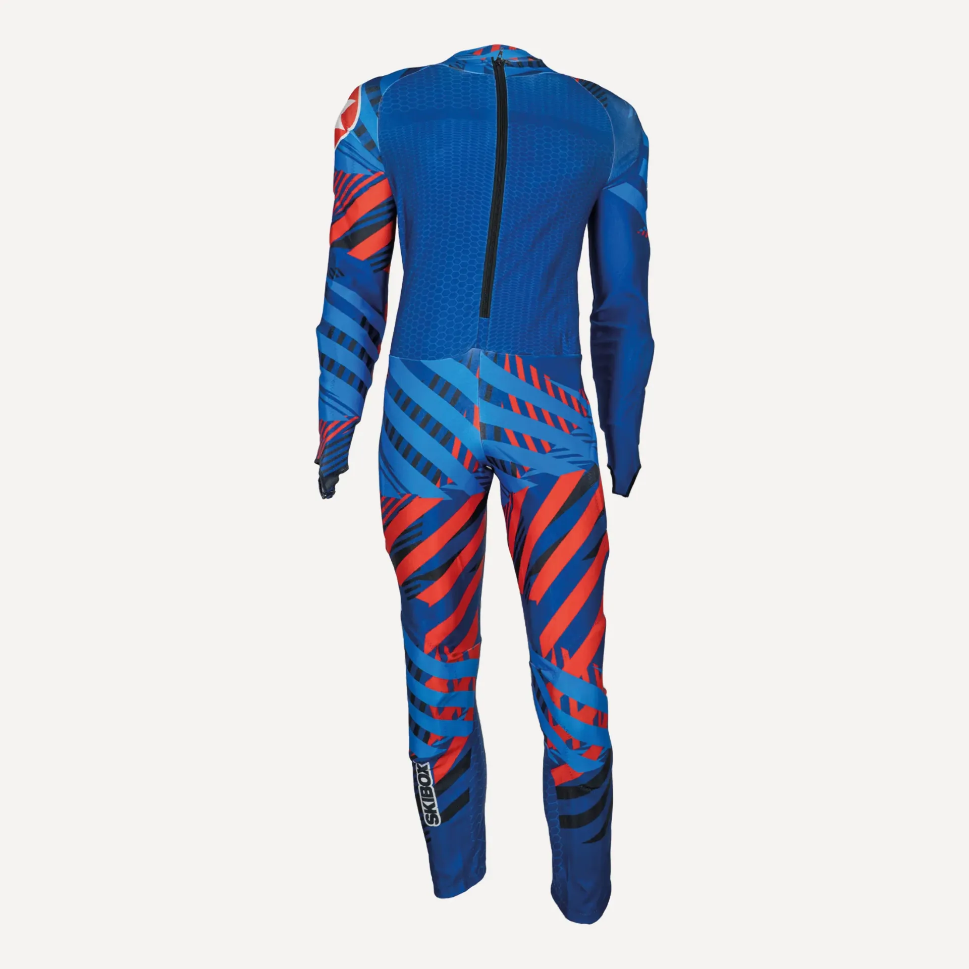 [22405.046.028-140 cm] TRAINING SUIT GS LEO RED BLUE JR (140 cm)
