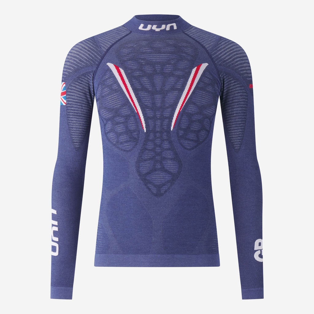 [U100594.T122-XS] NATYON BIOMORPH TOP GREAT BRITAIN (XS)