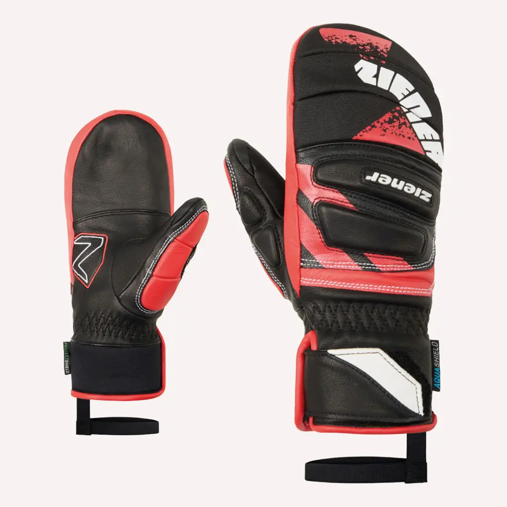 [115029.12888-5.5] LOPAKI-Z AS® PR MITTEN NEGRO/ROJO (5.5)