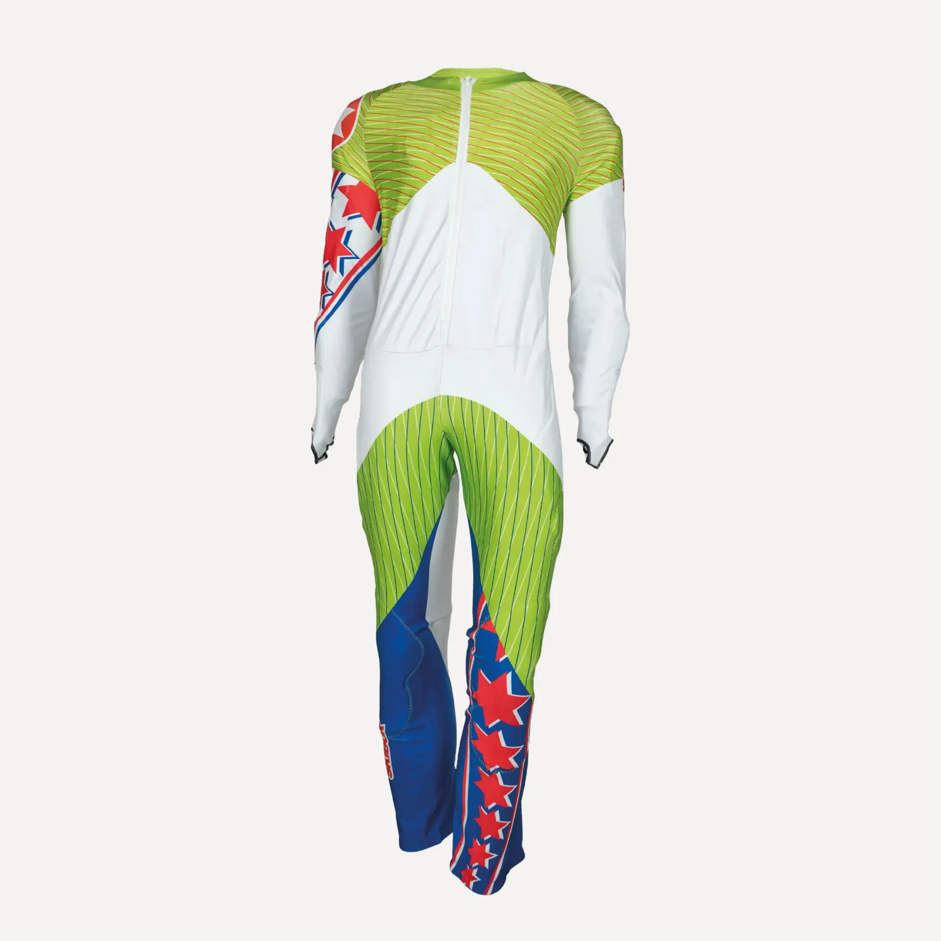 [22401.037.023-XS] RACE SUIT GS ELE TRICOLOR GREEN FIS (XS)