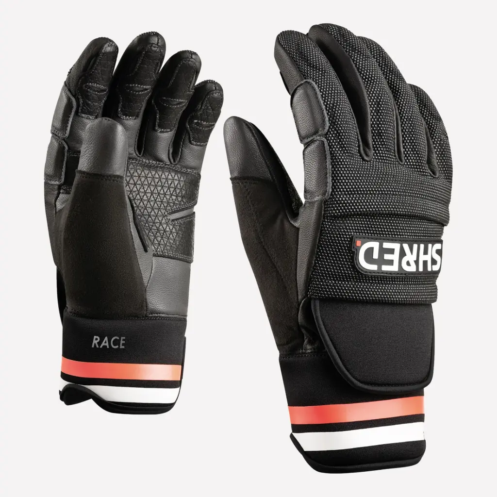 SKI RACE PROTECTIVE GLOVES