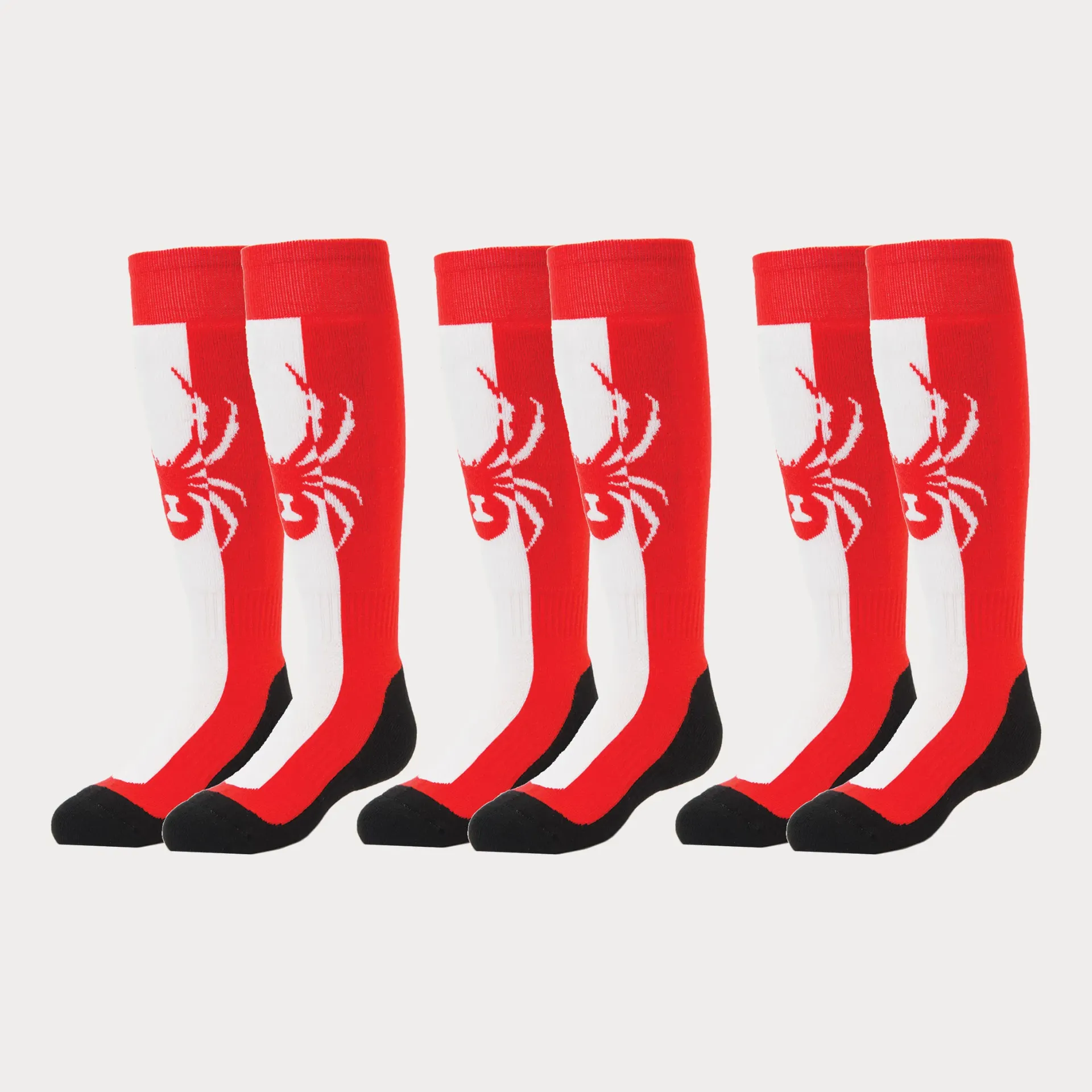[185250.674-32-34/S] SWERVE PACK 3 PAIRES RED (32-34)