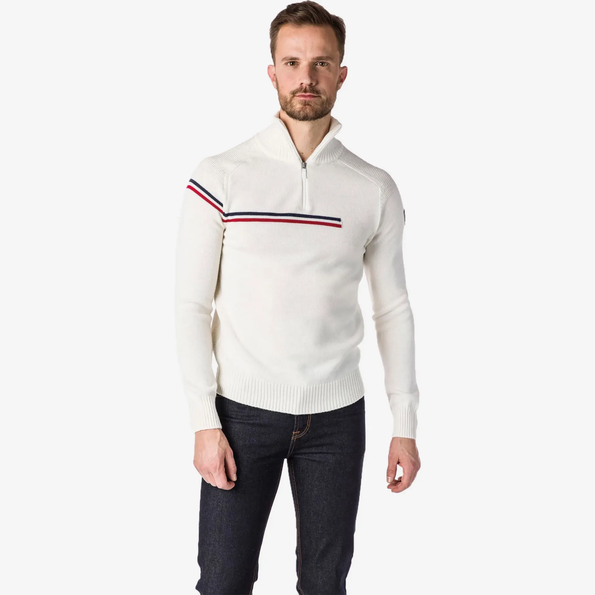 [RLLMO03-100-S] MAJOR 1/2 ZIP (S)