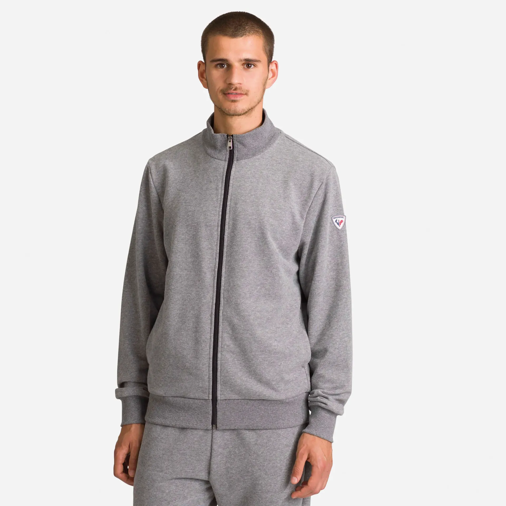 [RLKMS11-280-S] LOGO SWEAT FZ FT (S)