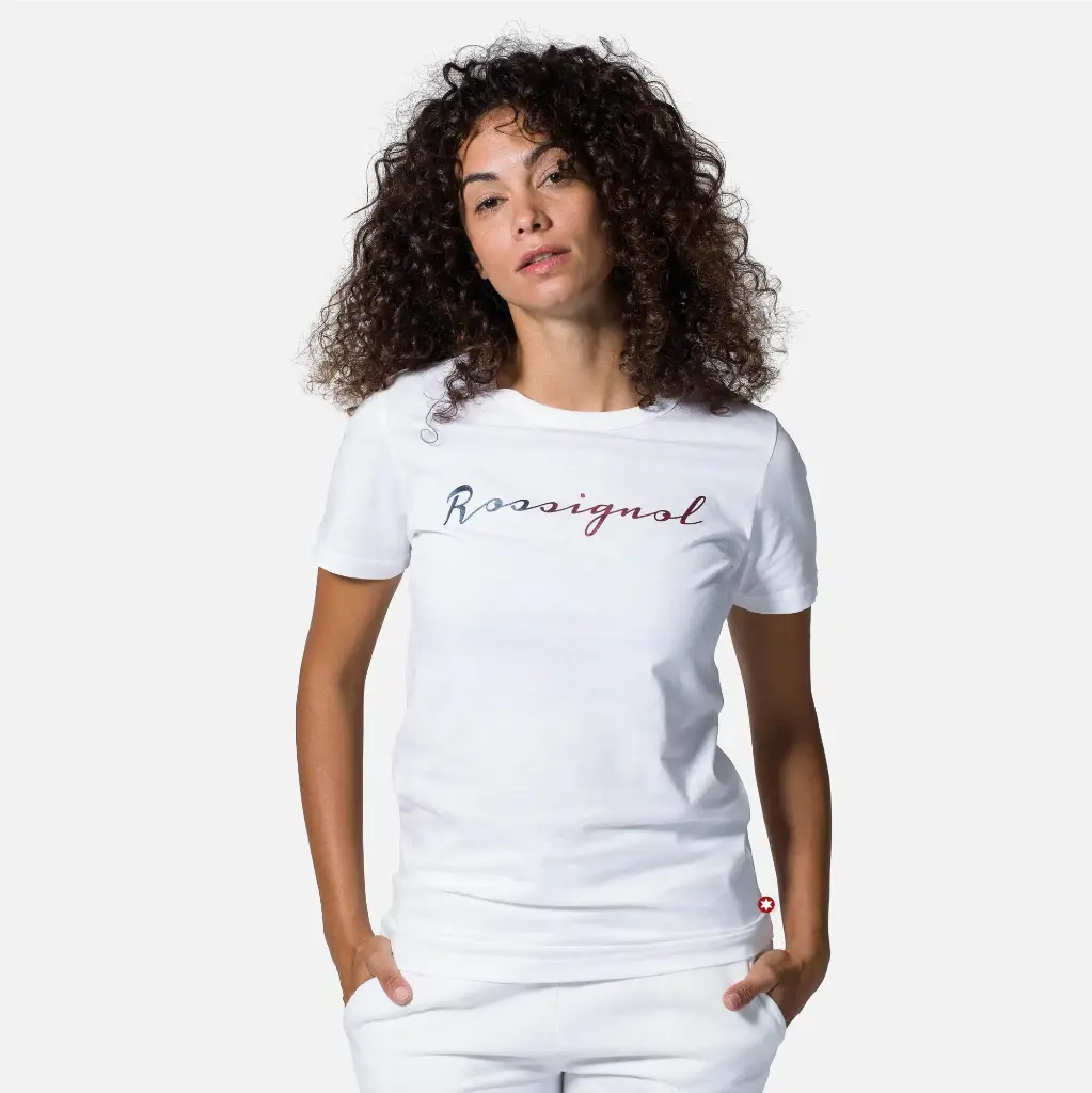 [RLKWY05-100-XS] W LOGO ROSSI TEE (XS)