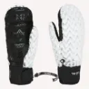 SIBERIAN MITTEN BLACK WHITE