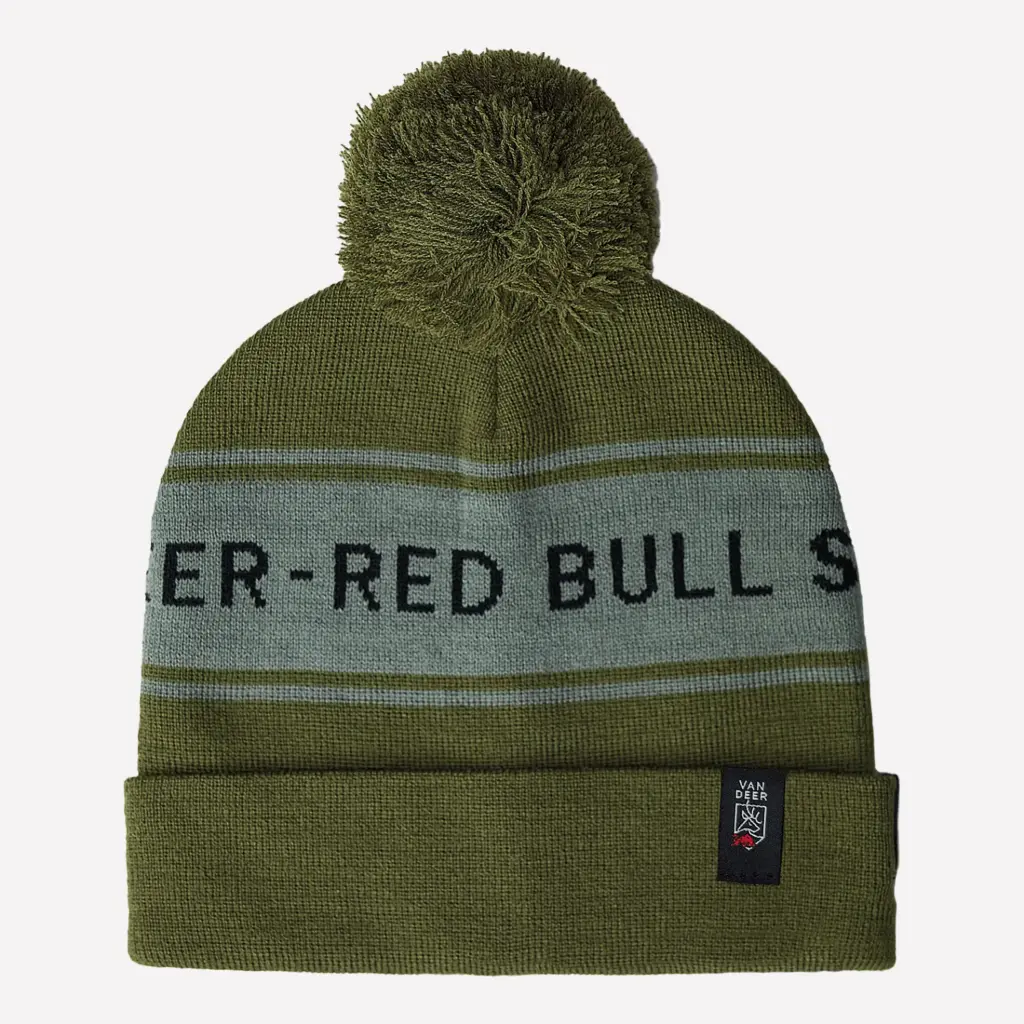 RED BULL POM BEANIES