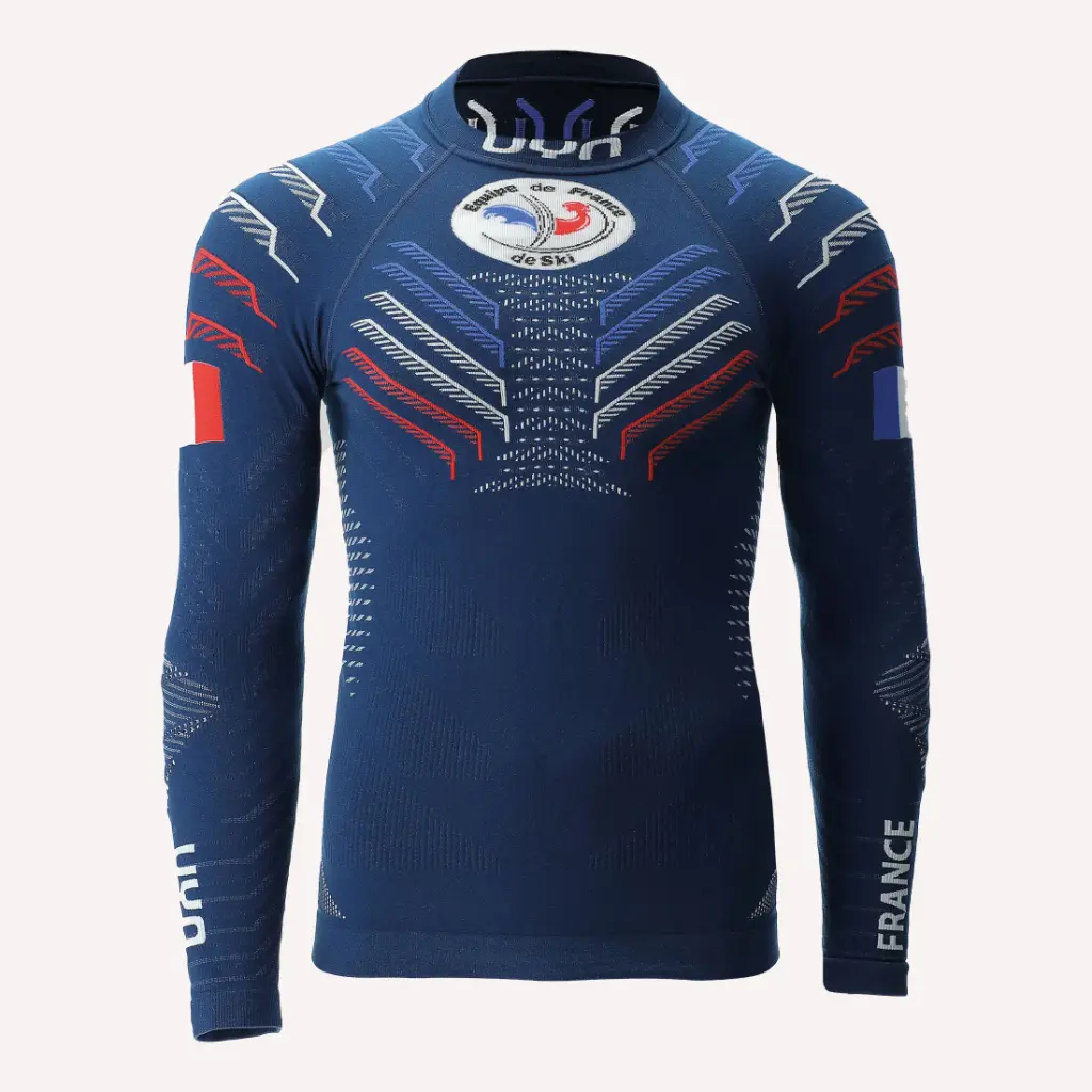 [U100460.T023-10/11] NATYON 3.0 FRANCE SHIRT TURTLE NECK  (10/12 Years)