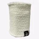 ARTIKA NECKIES WHITE WAFFLE