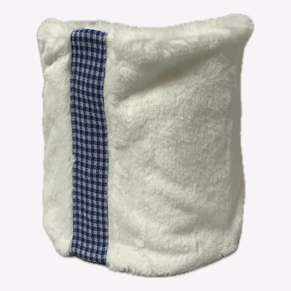 [2449.064.052] SNOWDRIFT NECKIES BLUE VICHY