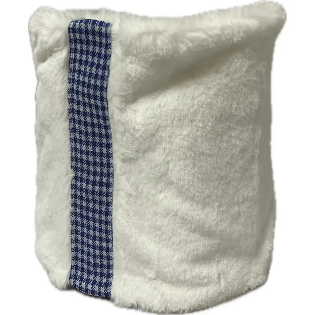 SNOWDRIFT NECKIES BLUE VICHY