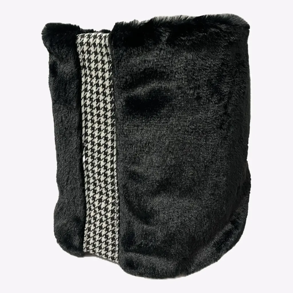 [2449.064.056.U] SNOWDRIFT NECKIES BLACK WHITE PDP
