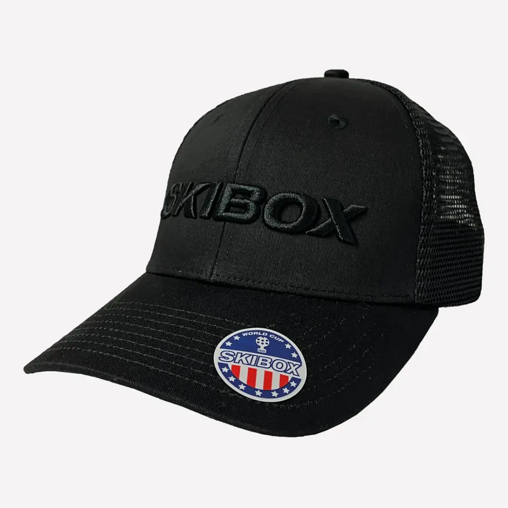 TRUCKER CAP BLACK BLACK