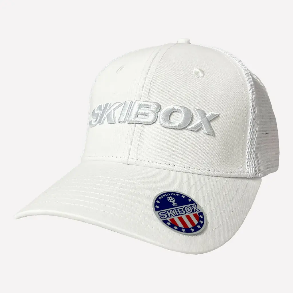 TRUCKER CAP WHITE WHITE (copie)