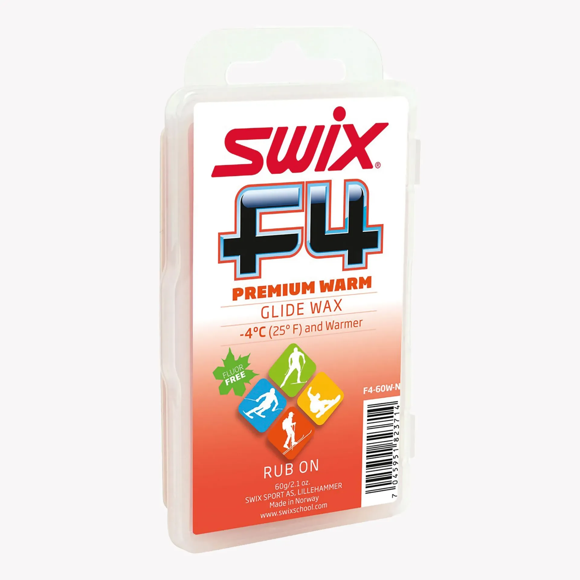 FART F4 GLIDE WAX 60G ROUGE