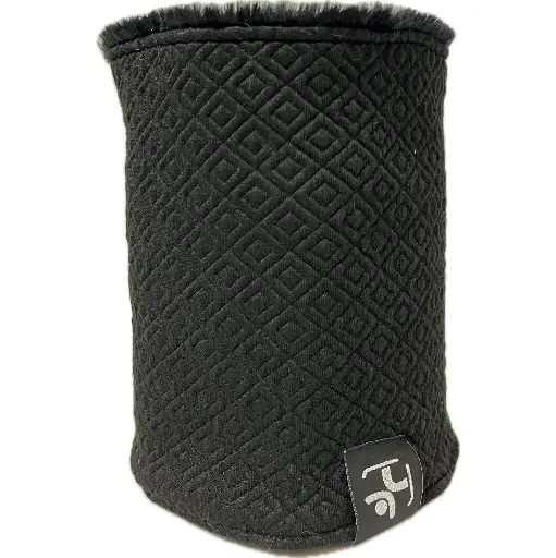[2449.062.050.U] ARTIKA NECKIES BLACK WAFFLE