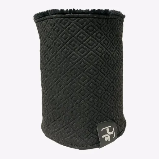 [2449.062.050.U] ARTIKA NECKIES BLACK WAFFLE