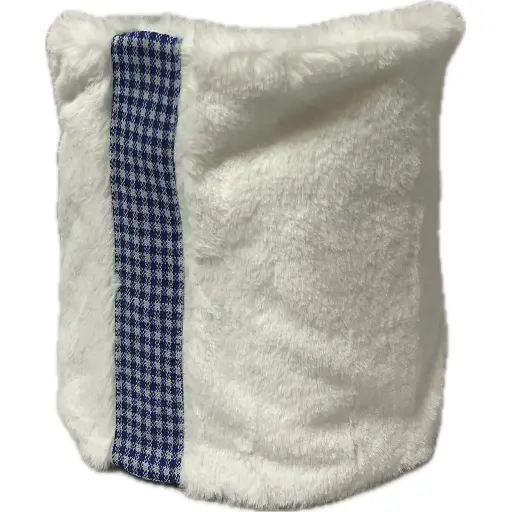 [2449.064.052.U] SNOWDRIFT NECKIES BLUE VICHY