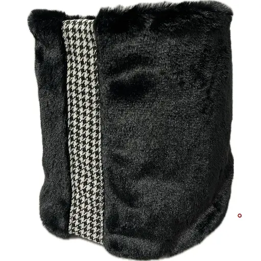 [2449.064.056.U] SNOWDRIFT NECKIES BLACK WHITE PDP