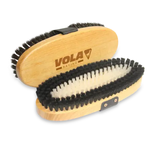 [012025] BROSSE OVALE RACING MIXTE CRIN DE CHEVAL / NYLON