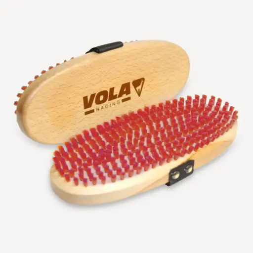 [012100] BROSSE OVALE PERF RED