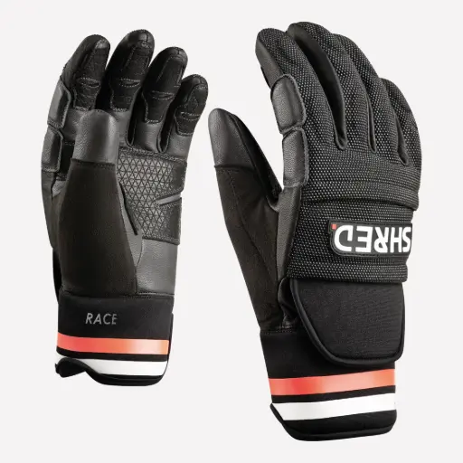 SKI RACE PROTECTIVE GLOVES